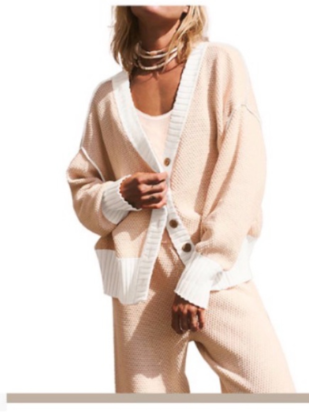 Oversized Relaxed Cardigan Medium